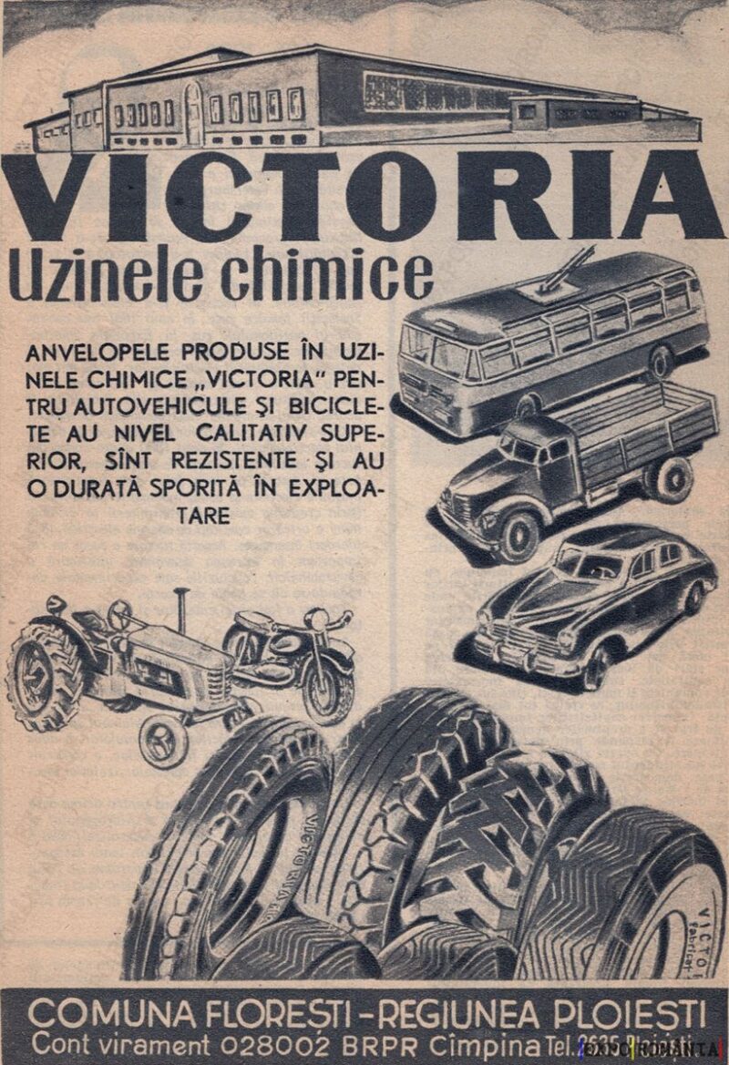 Uzinele chimice Victoria și produsele lor auto