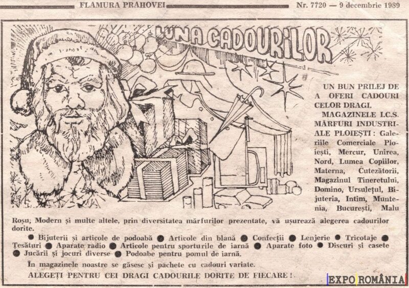 Oferte de cadouri pentru sărbători