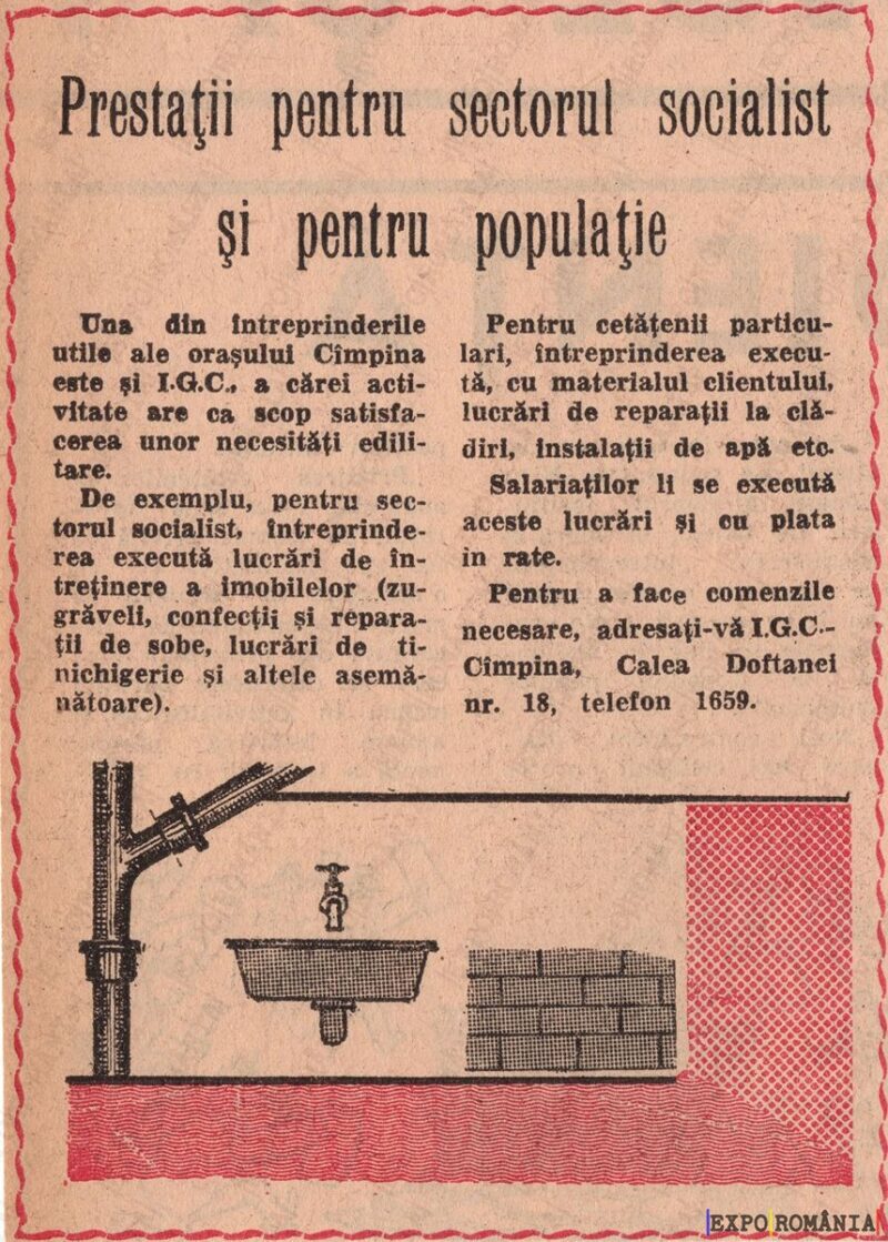 Servicii de întreținere pentru comunitate și industrie