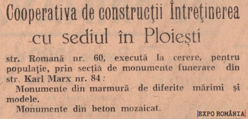 Servicii funerare oferite de o cooperativă din Ploiești