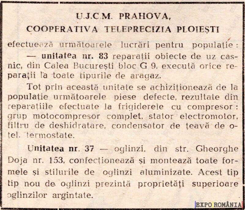 Informații despre servicii de reparații în Ploiești