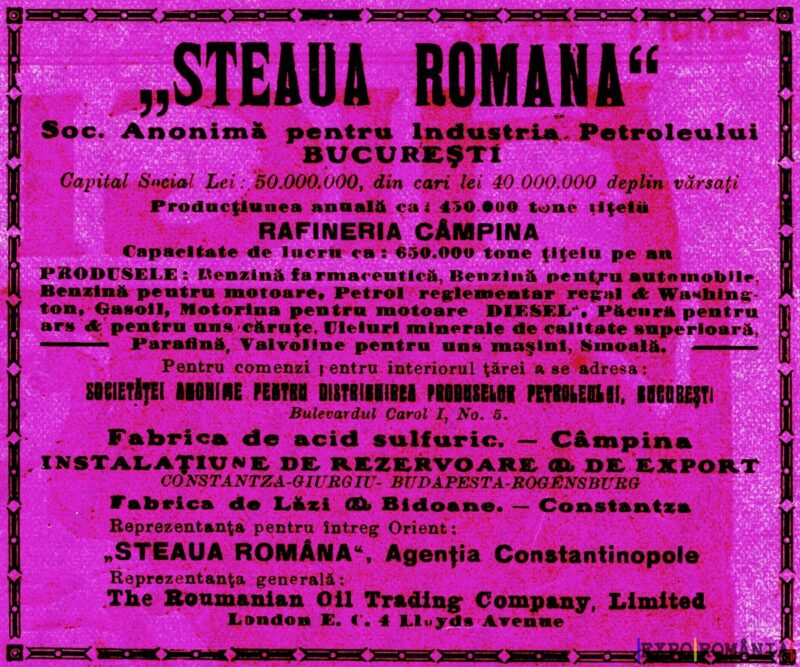 Industria petrolieră în România: Steaua Română