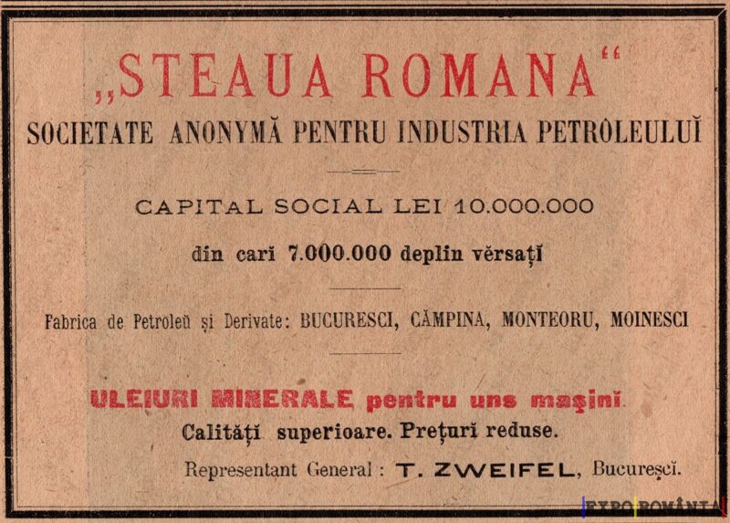 Industria petrolului în România la începutul secolului XX