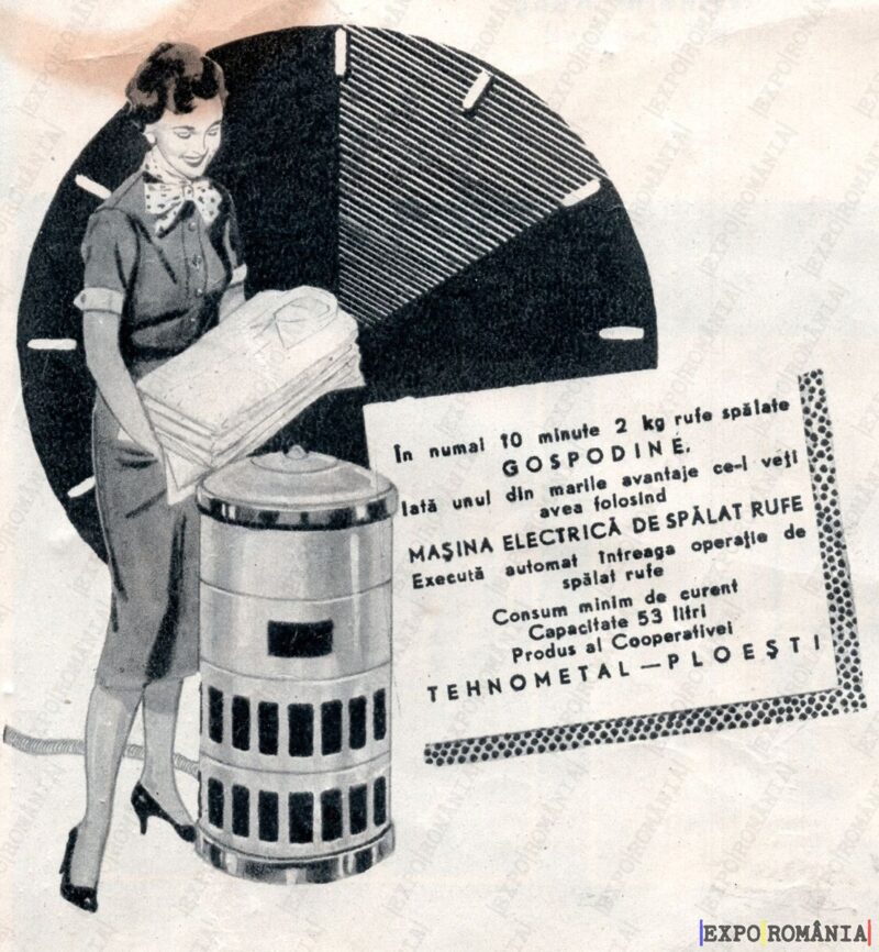 Mașina de spălat rufe eficientă și rapidă