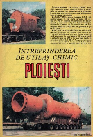 Transport de echipamente chimice la Ploiești