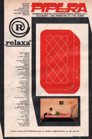 Saltea relaxantă pentru un somn odihnitor