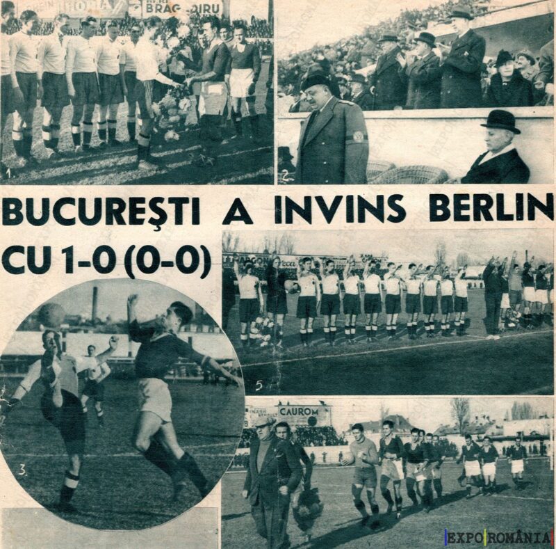 București Fotbal România Germania - Anii '30