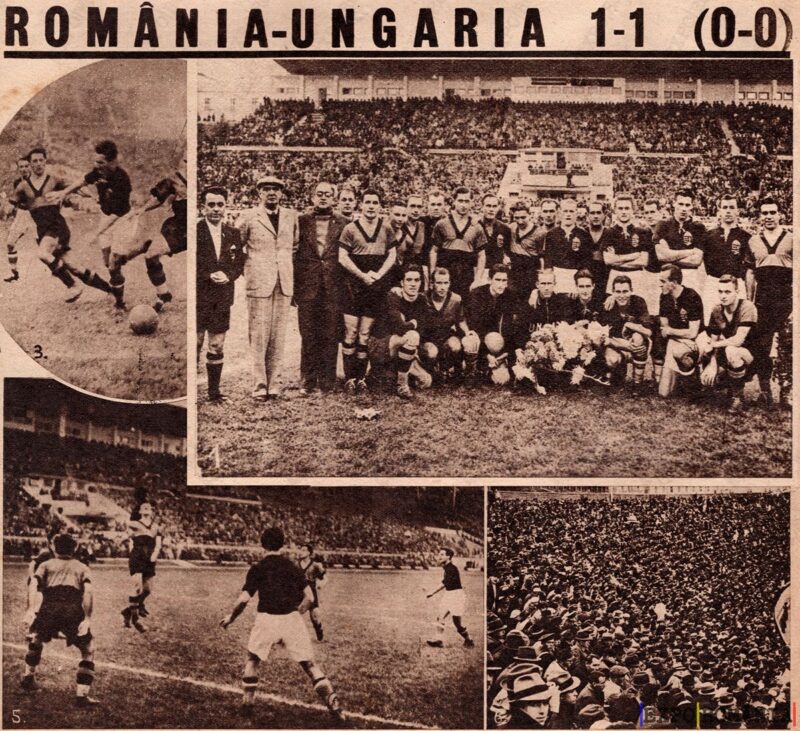 București Fotbal România Ungaria - Anii '30