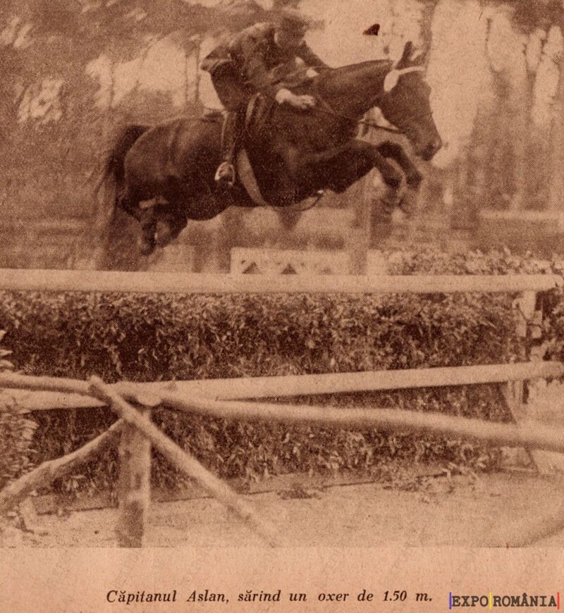București Hipodromul Băneasa Căpitanul Aslan Hipism Cursa cu Obstacole - Anii '30 - 30