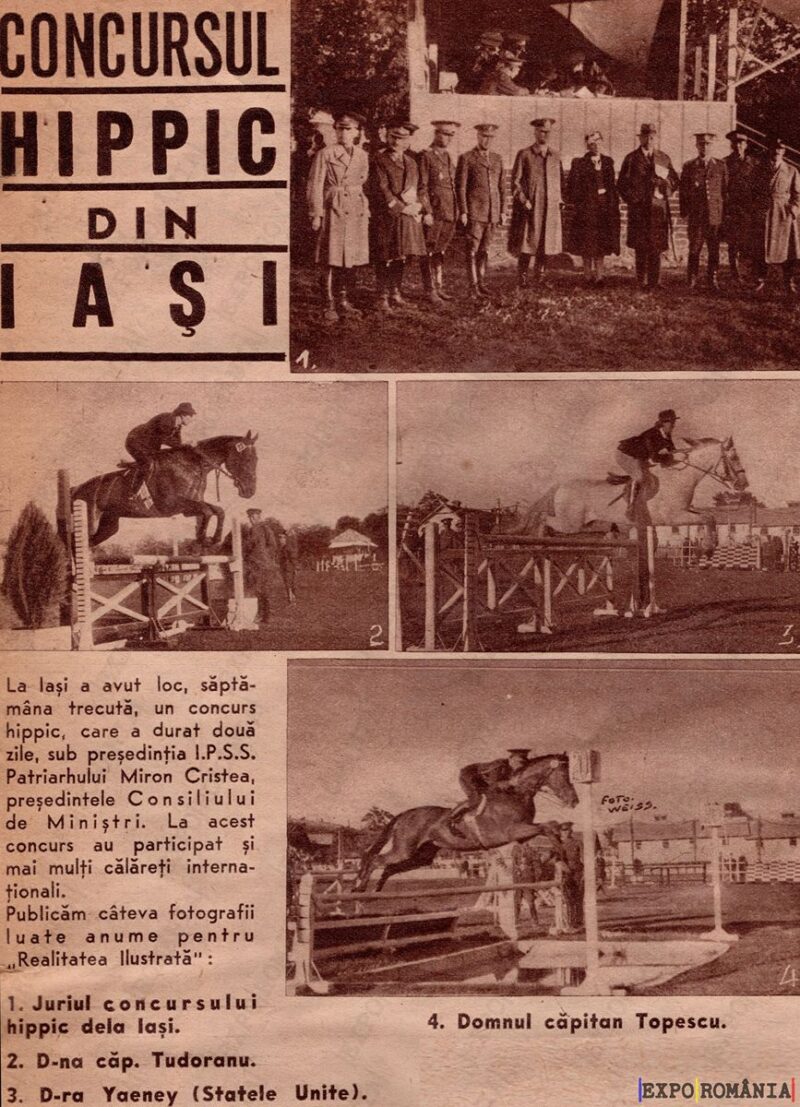 Iași Concurs Hipic - Anii '30 - 64