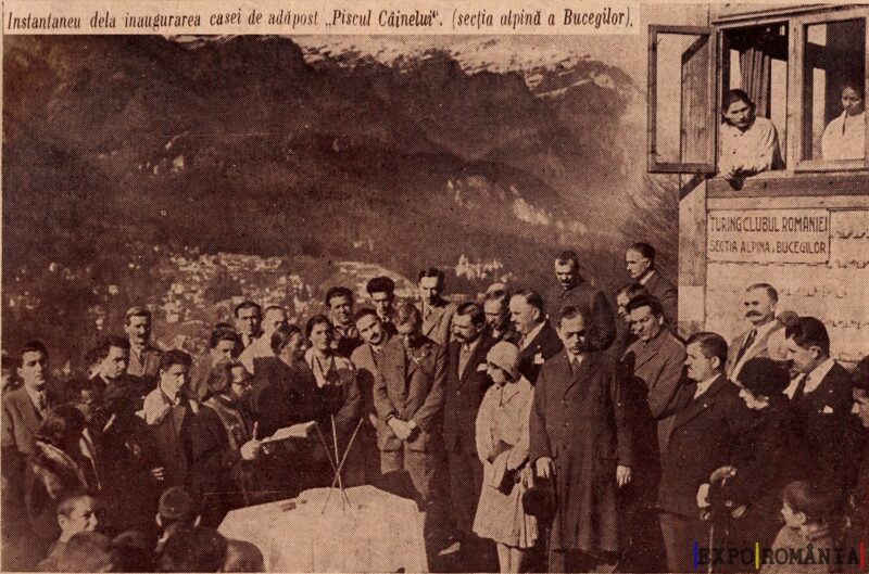 Munții Bucegi Cabana Inaugurare - Anii '30