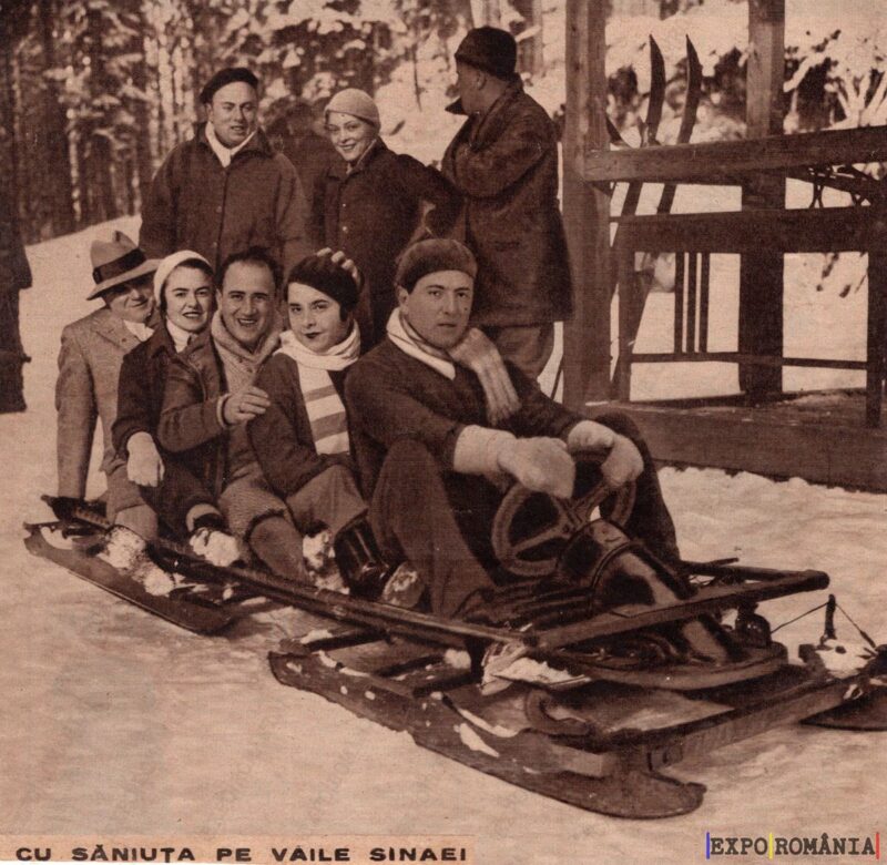 Prahova Sinaia Sporturi de Iarna - Anii '30