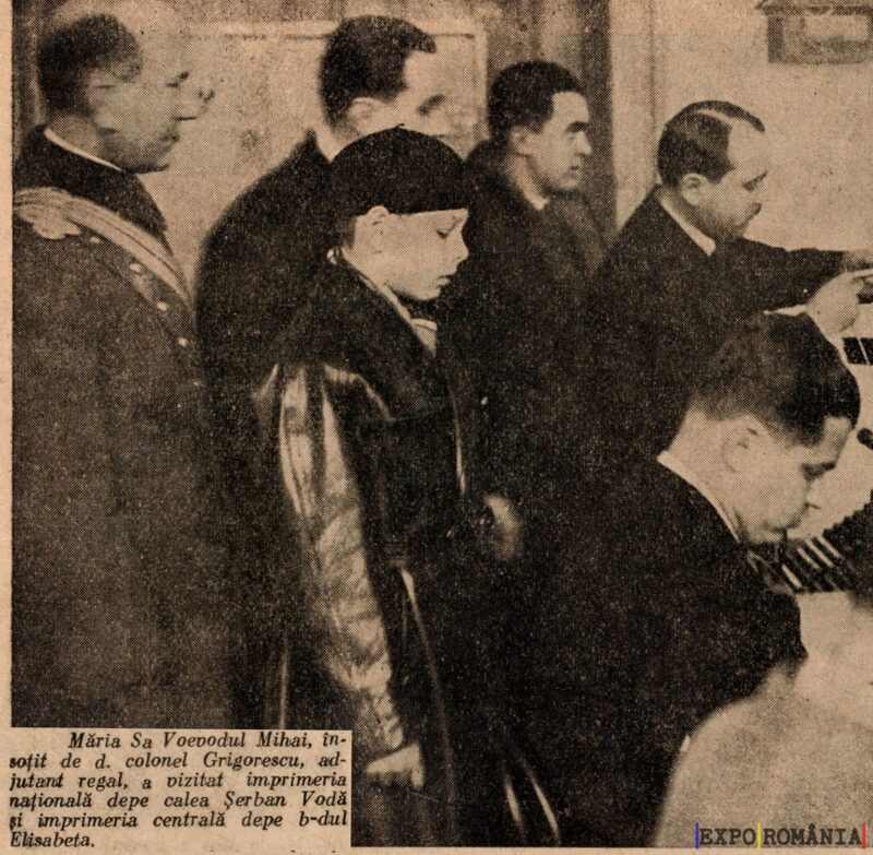 Regele Mihai Tipografie - Anii '30 - 133