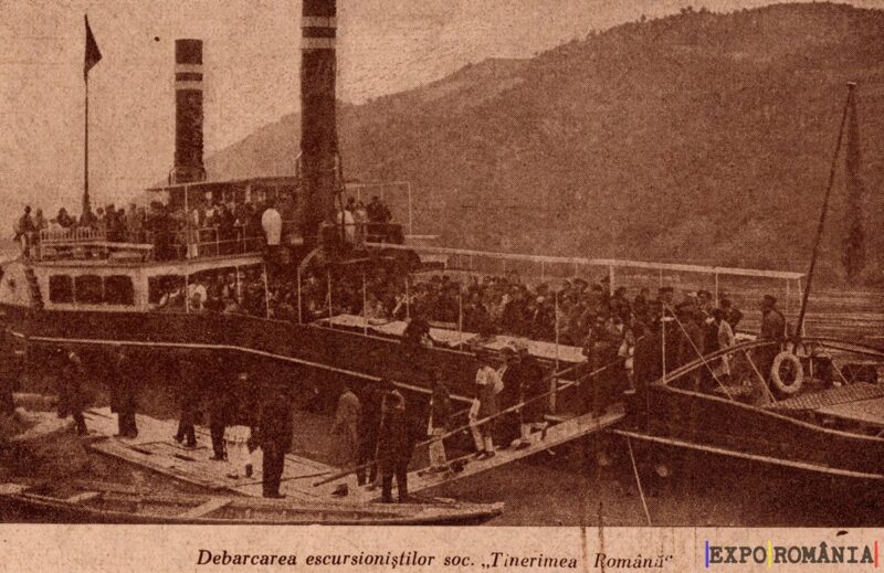 Vapor pe Dunăre Societatea Tinerimea Româna - Anii '30 - 160