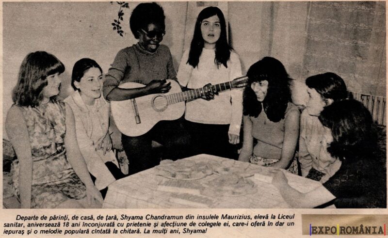 București Schimb de Elevi cu Insulele Mauritius - Anii '60