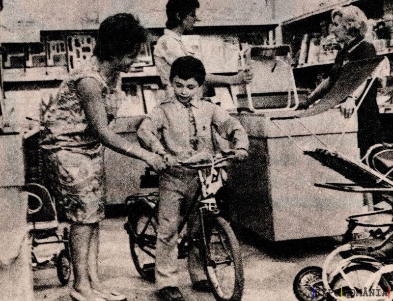 Copil Magazin Bicicleta Pegas - Anii '60