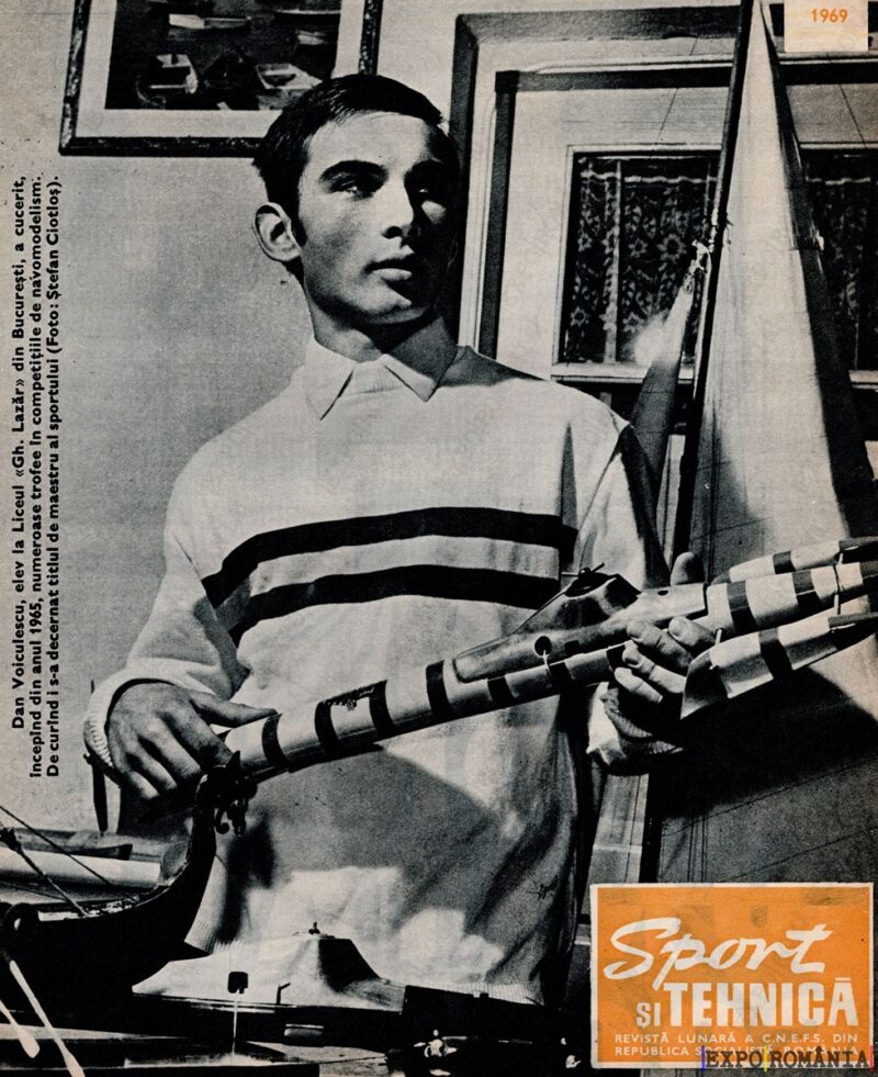 Dan Voiculescu Campion Aeromodele - Anii '60