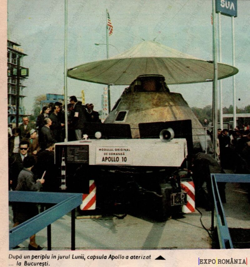 București Capsula Apollo Expusa - Anii '70