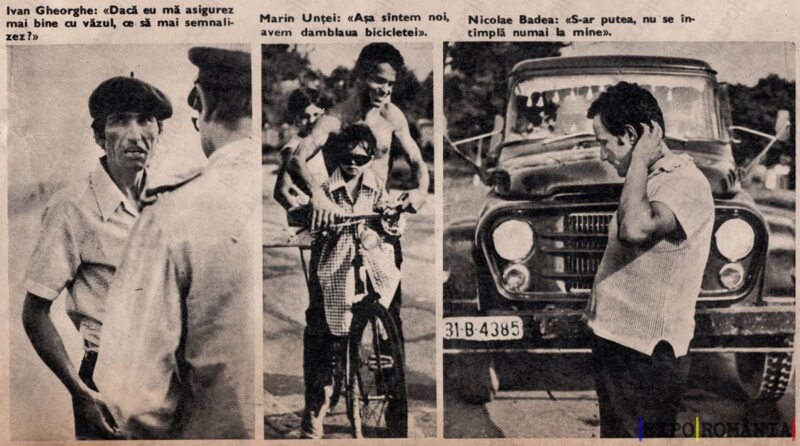 București Șoferi Opriți în Trafic de Militie Pentru Nereguli - Anii '70