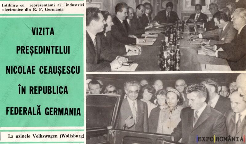 Ceaușescu în Germania - Anii '70