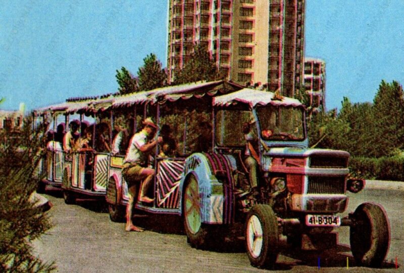 Constanța Mamaia Trenulețul Rutier - Anii '70