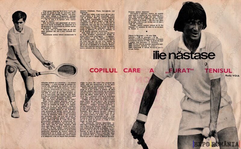 Interviu Tenismen Ilie Năstase - Anii '70