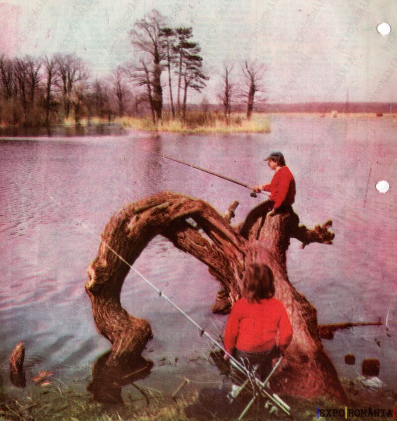 Pescuit în Delta Dunării - Anii '70