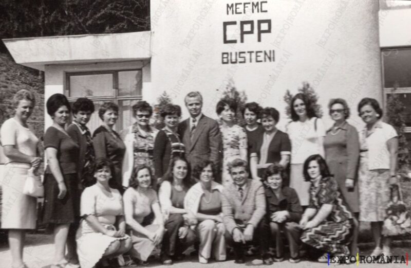 Prahova Bușteni Turiști în Excursie - Anii '70