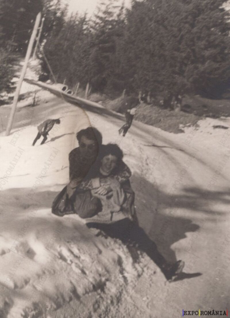 Prahova Sinaia Drumul Cota 1400 - Anii '70