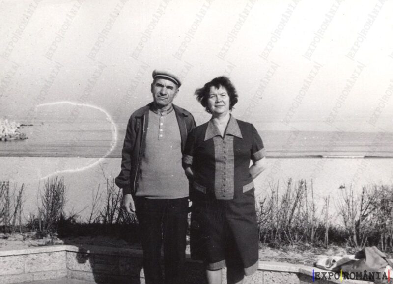 Turism Litoral Marea Neagra Fotografie de Cuplu - Anii '70