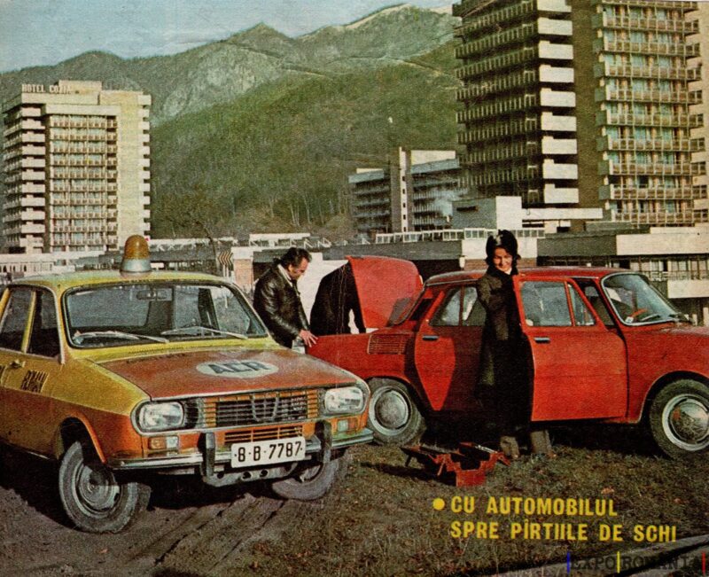 Vâlcea Călimănești Hotel Cozia Arc Dacia 1300 - Anii '70
