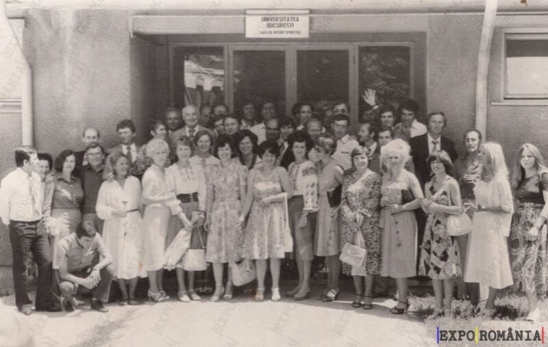 București Universitatea București Studenți și Profesori - Anii '80
