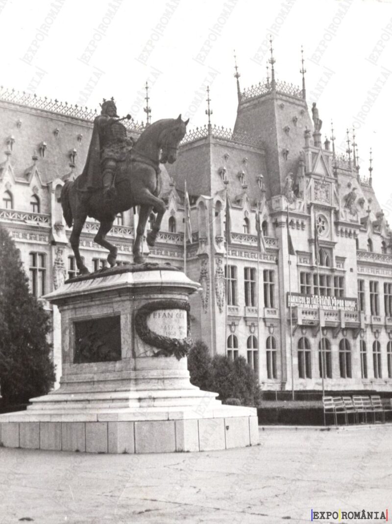 Iași Iași Palatul Culturii Monument Ștefan Cel Mare - Anii '80