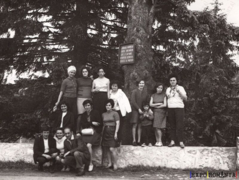 Prahova Sinaia Drumul Cota 1400 Turiști la Plimbare - Anii '80