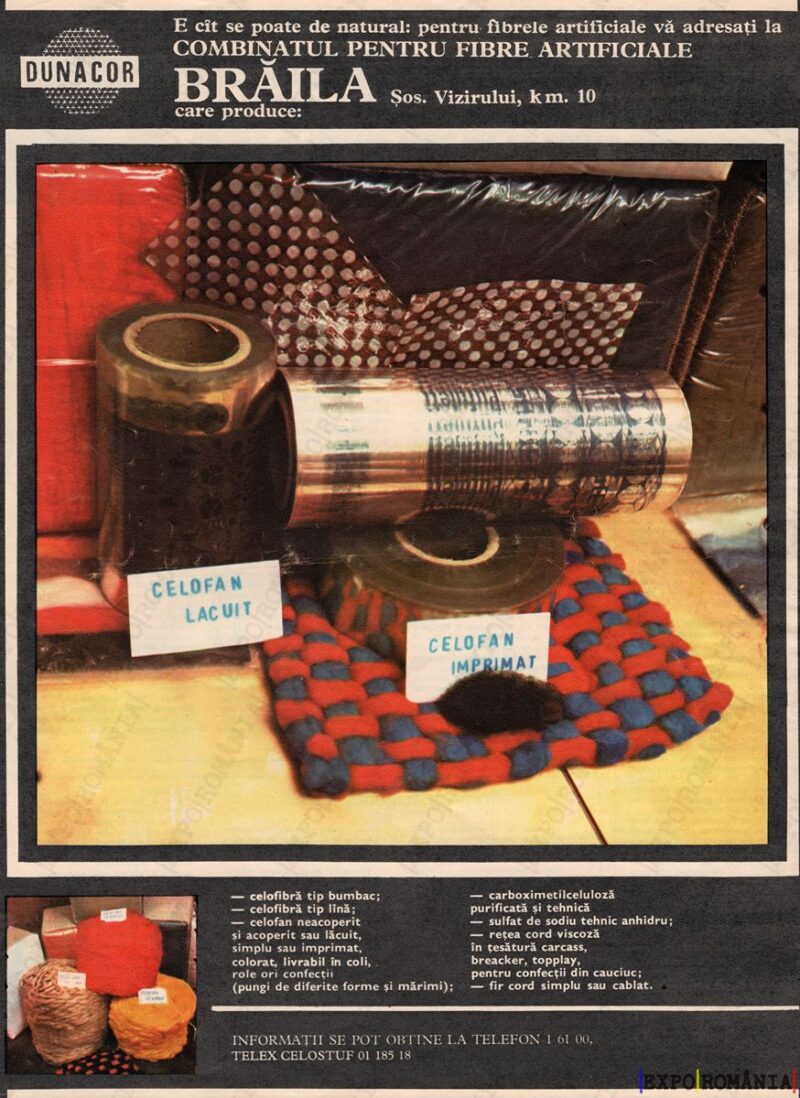 Reclamă Alimente - CELOFAN - Județul Brăila