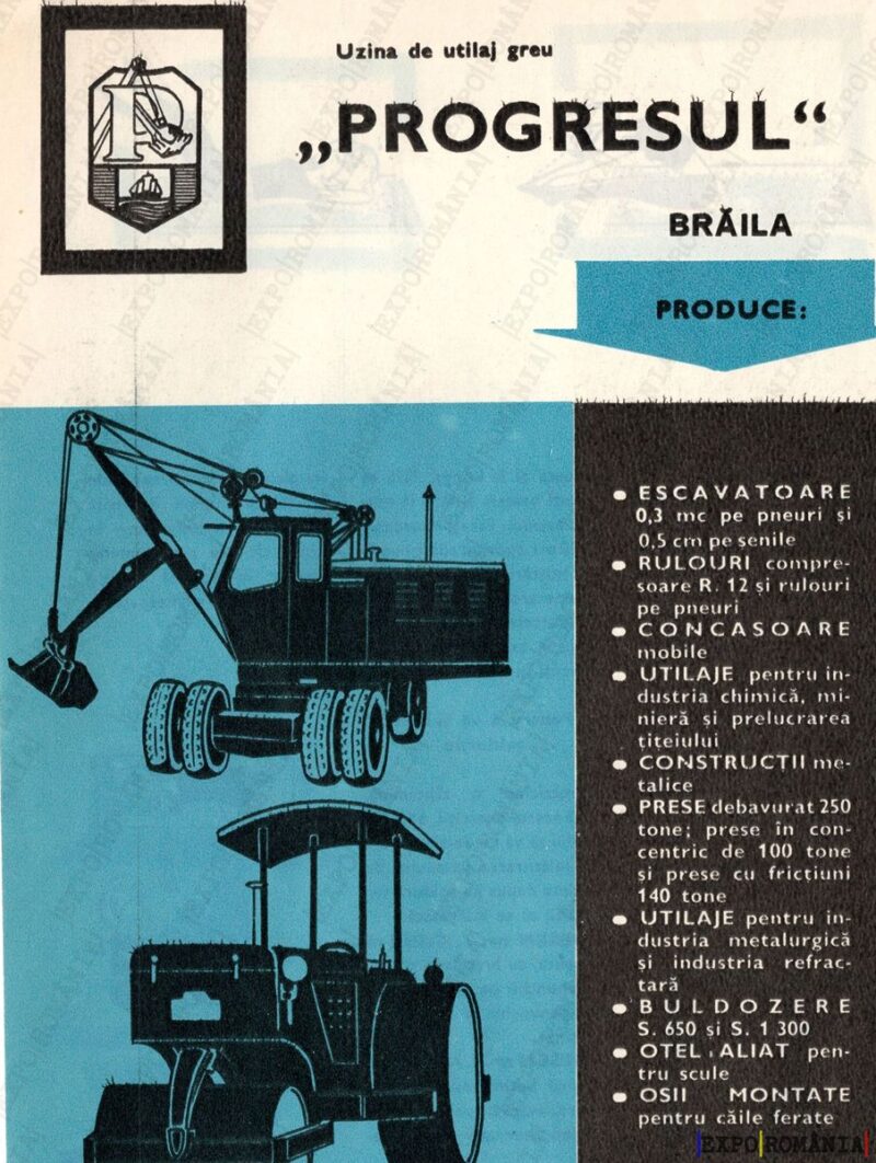 Reclamă Auto - PROGRESUL - Județul Brăila