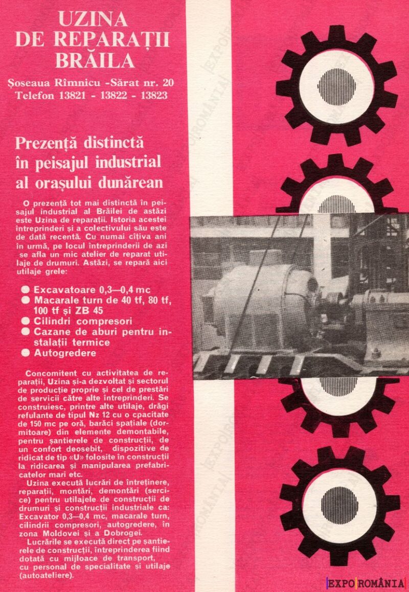 Reclamă Industrie - URB - Județul Brăila