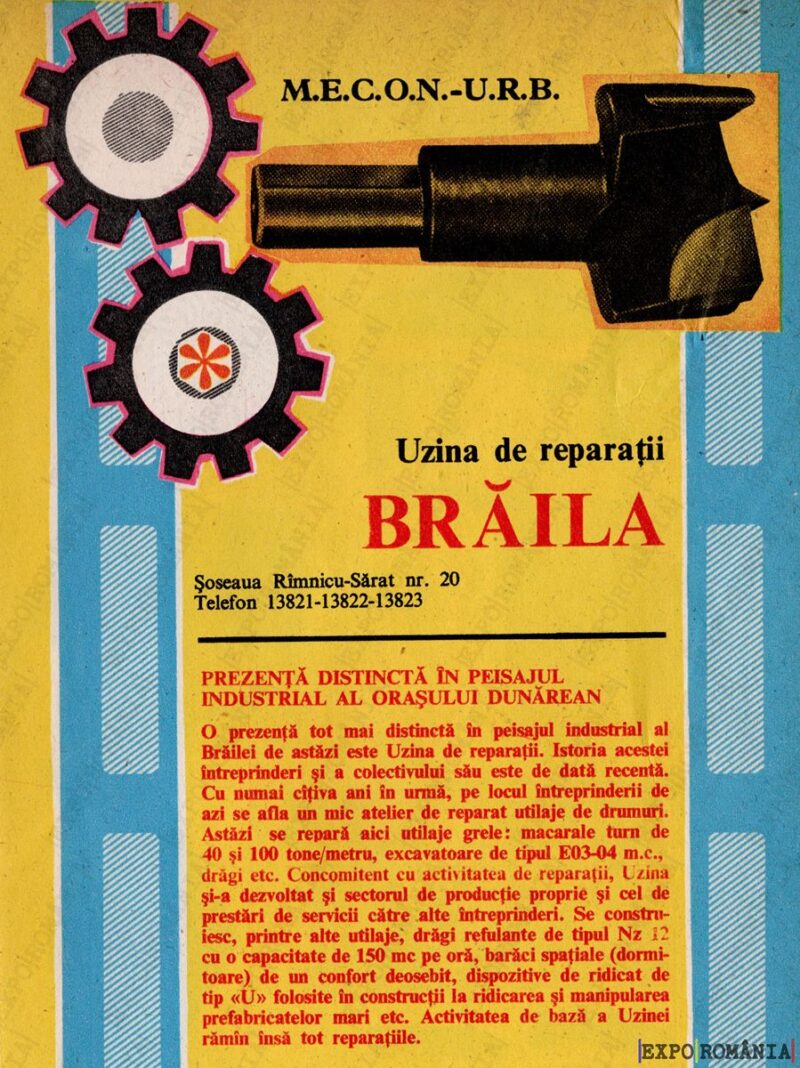 Reclamă Industrie - URB - Județul Brăila