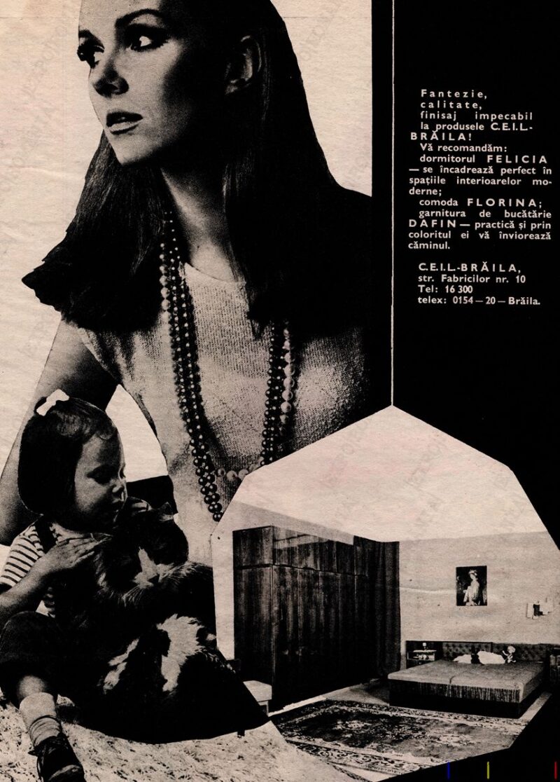 Reclamă Mobila - FLORINA - Județul Brăila