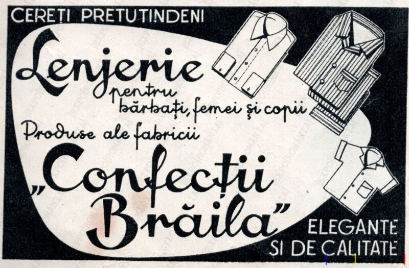 Reclamă Modă - CONFECȚIA - Județul Brăila