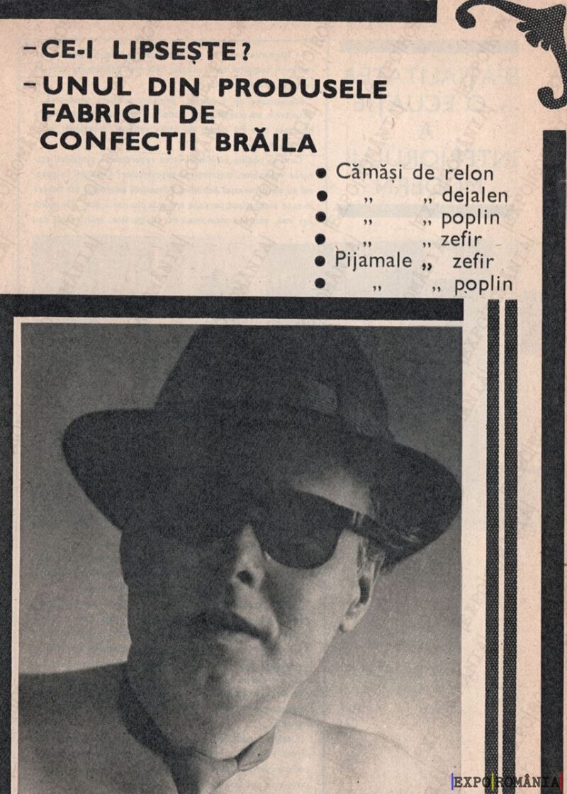 Reclamă Modă - FCB - Județul Brăila