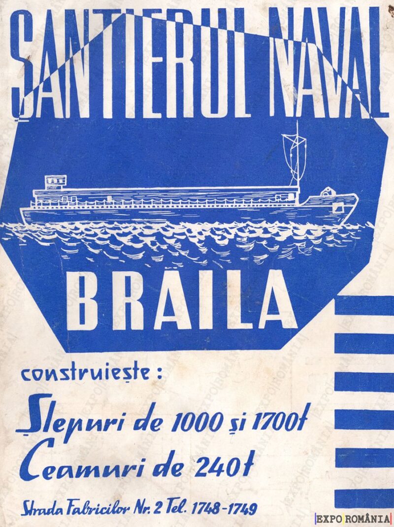 Reclamă Naval - SNB - Județul Brăila