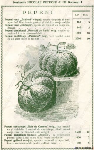 Reclamă Seminteria Petroff - 06