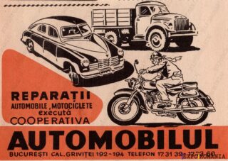 Reclamă Cooperativa Automobilul