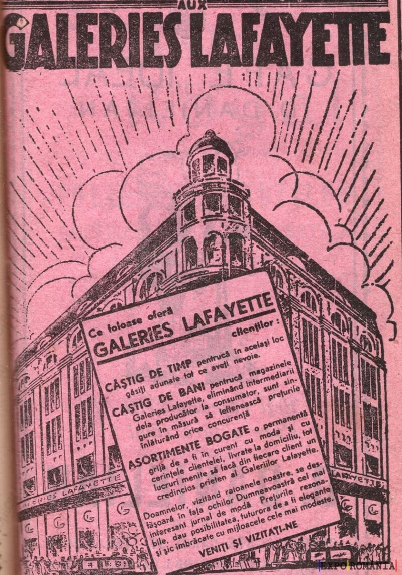 Reclamă Lafayette