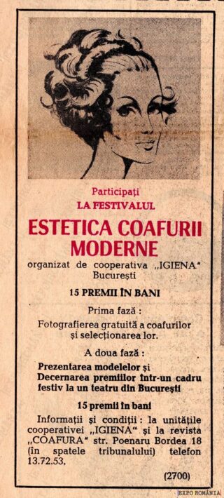 Reclamă Festival Coafura