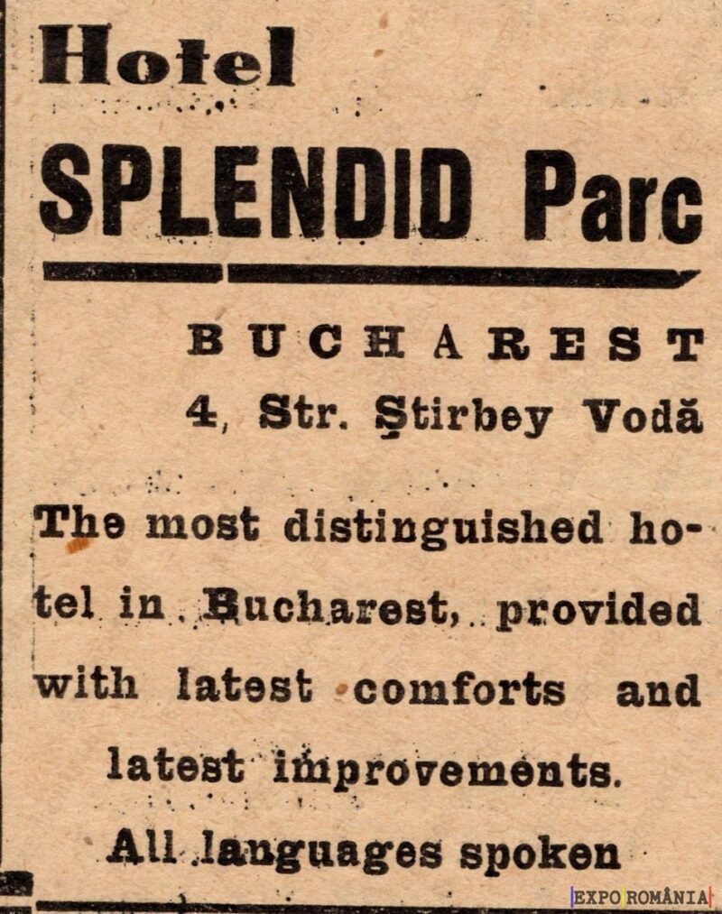 Reclamă Hotel  Splendid