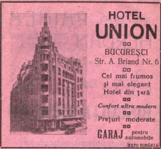 Reclamă Hotel Union - 01