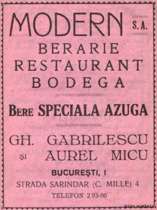 Reclamă Restaurant Modern