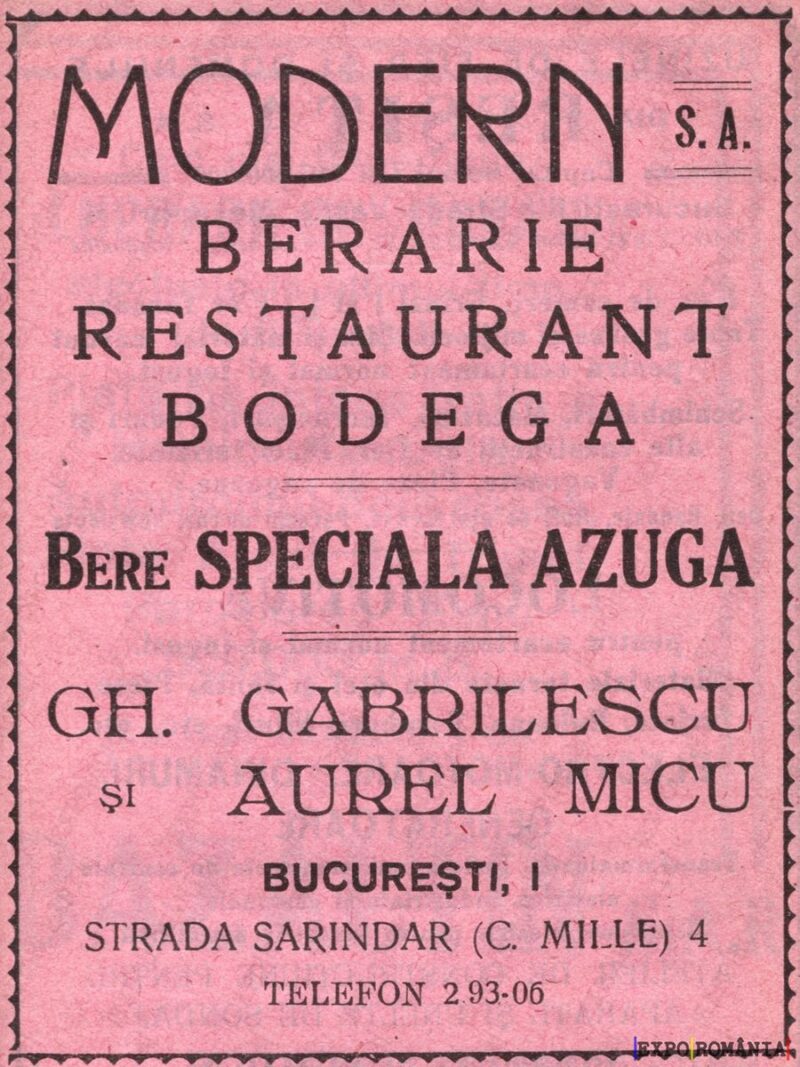 Reclamă Restaurant Modern